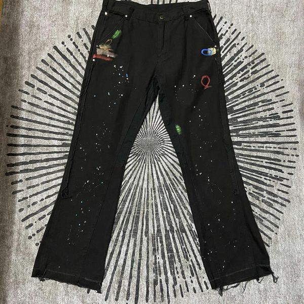 real pics high street color spliced washed jeans mens oversize wide leg straight denim flare pants retro loose casual trousers232h, Blue
real pics high street color spliced washed jeans mens oversize wide leg straight denim flare pants retro loose casual trousers232h, Blue