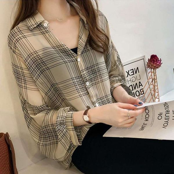 item title plaid shirt for girls niche large size womens clothing autumn korean long sleeved, White
item title plaid shirt for girls niche large size womens clothing autumn korean long sleeved, White