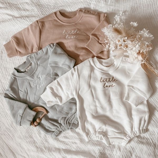 rompers born baby romper winter thick crewneck sweatshirts romper clothing letter embroidery print jumpsuits sweatshirt white 230812, Blue
rompers born baby romper winter thick crewneck sweatshirts romper clothing letter embroidery print jumpsuits sweatshirt white 230812, Blue