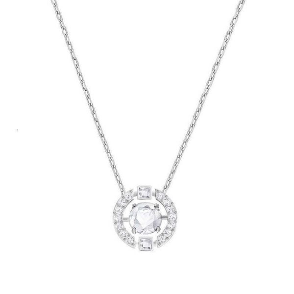 Designer Rovski luxury top jewelry accessories beating heart necklace women's smart Round Pendant Crystal women's clavicle Chain Gift high quality
Designer Rovski luxury top jewelry accessories beating heart necklace women's smart Round Pendant Crystal women's clavicle Chain Gift high quality