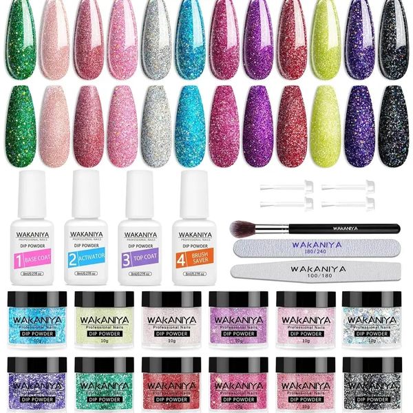 nail powder dip kit -12 colors glitter fall dipping powder with 4 liquids base coat activator nail brusher dip nails starter system set for
nail powder dip kit -12 colors glitter fall dipping powder with 4 liquids base coat activator nail brusher dip nails starter system set for