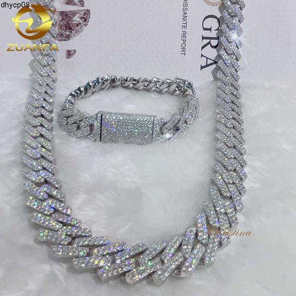 designer jewelry moissanite hip hop jewelry 925 silver sterling gold plated vvs moissnaite cuban link chain men's necklace
designer jewelry moissanite hip hop jewelry 925 silver sterling gold plated vvs moissnaite cuban link chain men's necklace