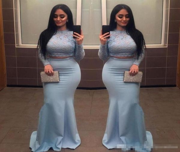 dusty blue two pieces prom dresses lace and long sleeves satin mermaid evening gowns plus size african formal party dress chea2864349, Black
dusty blue two pieces prom dresses lace and long sleeves satin mermaid evening gowns plus size african formal party dress chea2864349, Black
