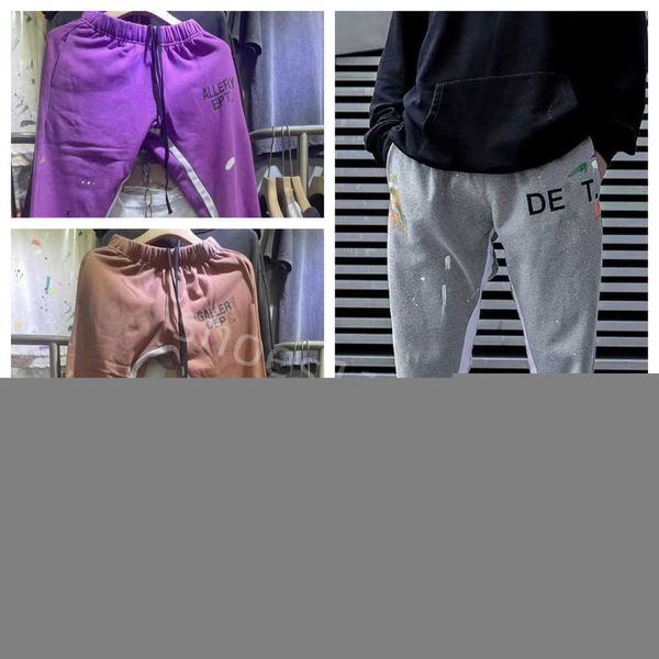 sweatpants dept designer mens jeans speckled letter print couple loose versatile casual galeries pants straight women1o4n, Black
sweatpants dept designer mens jeans speckled letter print couple loose versatile casual galeries pants straight women1o4n, Black