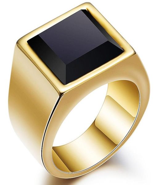 mens black onyx ring stainless steel square agate signet rings for men pinky thumb band dad father jewelry gift anillos de hombre5511832, Golden;silver
mens black onyx ring stainless steel square agate signet rings for men pinky thumb band dad father jewelry gift anillos de hombre5511832, Golden;silver