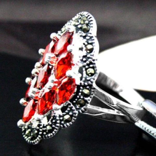 whole good pretty art 12x24mm sterling red gem marcasite ring size 7891032512515391146, Golden;silver
whole good pretty art 12x24mm sterling red gem marcasite ring size 7891032512515391146, Golden;silver