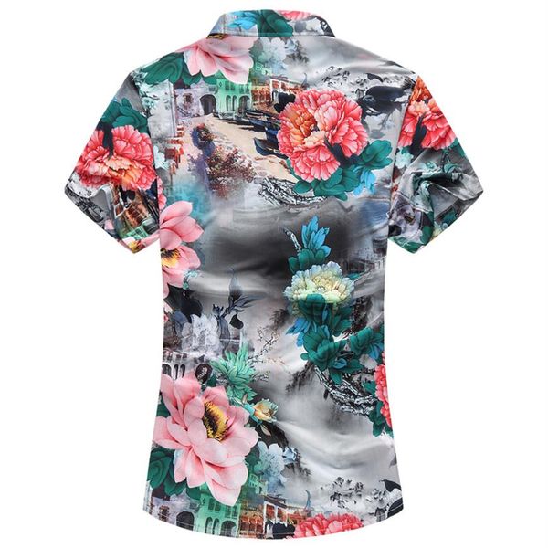 new plus size 7xl men floral shirt summer fashion men's shirt slim fit men short sleeve floral shirts mens clothes trend casu259e, White;black
new plus size 7xl men floral shirt summer fashion men's shirt slim fit men short sleeve floral shirts mens clothes trend casu259e, White;black