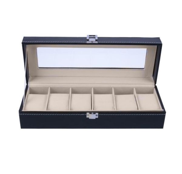 6 slots wrist watch display case box jewelry storage organizer box with cover case jewelry watches display holder organizer9393657, Black;blue
6 slots wrist watch display case box jewelry storage organizer box with cover case jewelry watches display holder organizer9393657, Black;blue