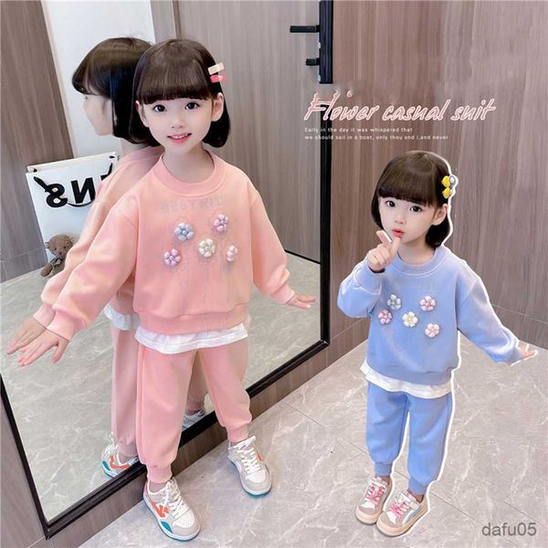 clothing sets girls clothing floral pattern costume for girls sweatshirt pants girls clothes set spring autumn costumes for children r230812, White
clothing sets girls clothing floral pattern costume for girls sweatshirt pants girls clothes set spring autumn costumes for children r230812, White