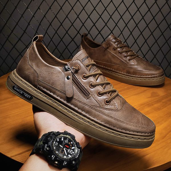 dress shoes men's shoes autumn business formal leather shoes men's fashion light soft soled shoes casual shoes men loafers shoes 2, Black
dress shoes men's shoes autumn business formal leather shoes men's fashion light soft soled shoes casual shoes men loafers shoes 2, Black