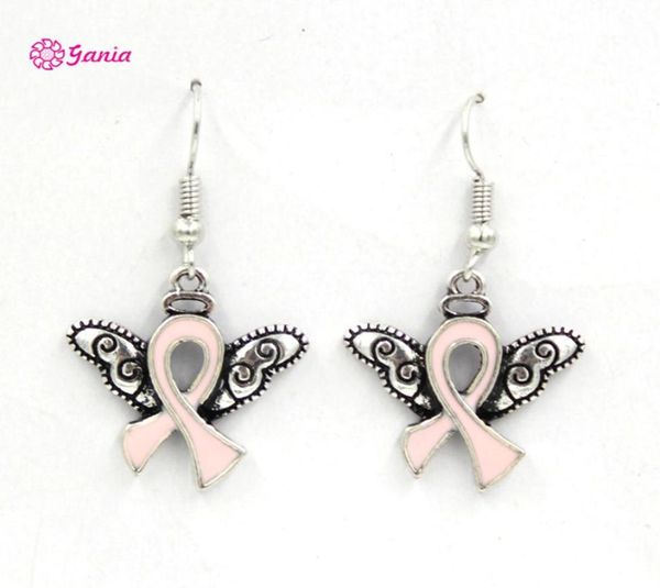 new arrival breast cancer awareness jewelry breast cancer pink ribbon angel wings earrings jewelry bijoux9230349, Silver
new arrival breast cancer awareness jewelry breast cancer pink ribbon angel wings earrings jewelry bijoux9230349, Silver