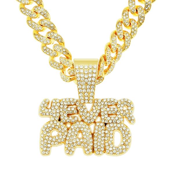 hip hop men rapper diamond pendant necklace shiny 4ever paid pendant micro-inset zircon jewelry night club accessory sweater collarbone cuba, Silver
hip hop men rapper diamond pendant necklace shiny 4ever paid pendant micro-inset zircon jewelry night club accessory sweater collarbone cuba, Silver