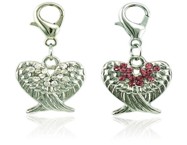 jinglang charms with lobster clasp dangle rhinestone double wings pendants diy charms for jewelry making accessories8426944, Bronze;silver
jinglang charms with lobster clasp dangle rhinestone double wings pendants diy charms for jewelry making accessories8426944, Bronze;silver