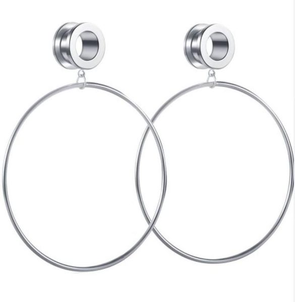 stainless steel flesh tunnels double flared dangle ear stretcher plug earrng gauges expanders body jewelry piercing stainless ear 5070798, Silver
stainless steel flesh tunnels double flared dangle ear stretcher plug earrng gauges expanders body jewelry piercing stainless ear 5070798, Silver
