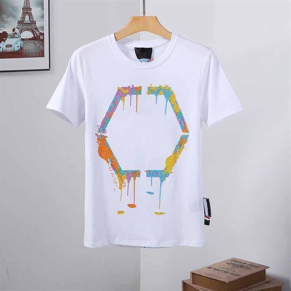 men designer pp skull diamond t shirt short sleeve dollar brown bear brand tee o-neck skulls tshirt tees 011217f, White;black
men designer pp skull diamond t shirt short sleeve dollar brown bear brand tee o-neck skulls tshirt tees 011217f, White;black