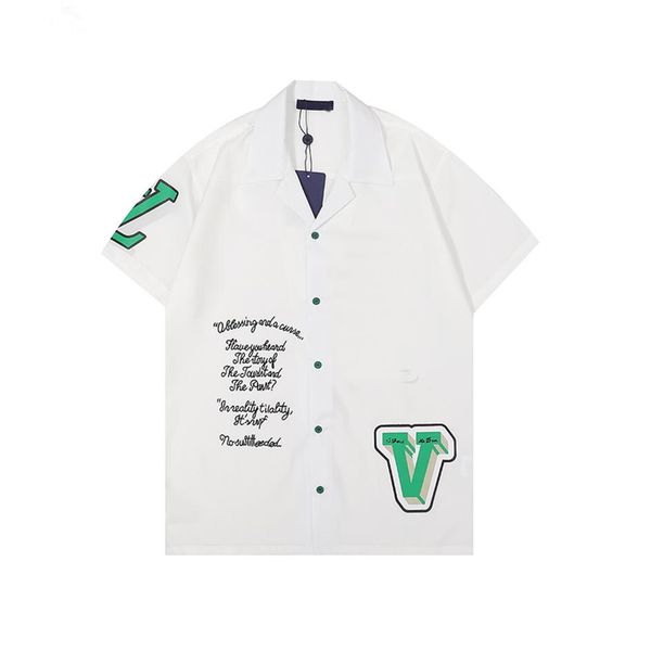 22ss luxury designer shirts mens fashion geometric print bowling shirt hawaii floral casual shirts men slim fit short sleeve dg17 241e, White;black
22ss luxury designer shirts mens fashion geometric print bowling shirt hawaii floral casual shirts men slim fit short sleeve dg17 241e, White;black