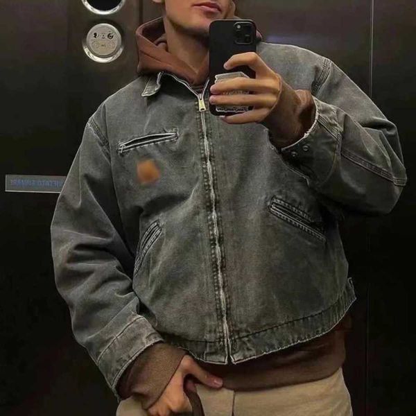 mens jacket hip hop vintage jackets washed detroit coats american retro work jacket, Black;brown
mens jacket hip hop vintage jackets washed detroit coats american retro work jacket, Black;brown