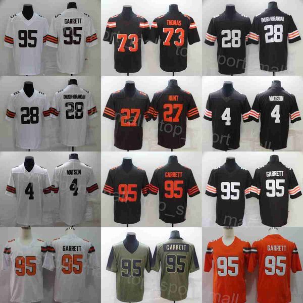 men football 95 myles garrett jerseys 73 joe thomas 4 deshaun watson 27 kareem hunt 28 jeremiah owusu-koramoah turn back the clock breathabl, Black;red
men football 95 myles garrett jerseys 73 joe thomas 4 deshaun watson 27 kareem hunt 28 jeremiah owusu-koramoah turn back the clock breathabl, Black;red