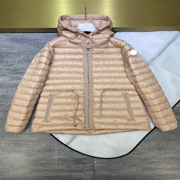 winter lightweight hooded down jacket arm badge women puffer jacket waist frenulum designer woman down jackets size 1--4282y, Black
winter lightweight hooded down jacket arm badge women puffer jacket waist frenulum designer woman down jackets size 1--4282y, Black