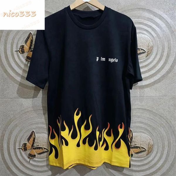23ss new t shirt flame letters cotton loose round neck black and white street hundred with men womens trendy short sleeve168x, White;black
23ss new t shirt flame letters cotton loose round neck black and white street hundred with men womens trendy short sleeve168x, White;black