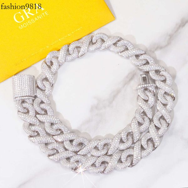 xingguang ice out new design 13mm hip hop style vvs moissanite diamond sterling sier cuban link necklace for man, Silver
xingguang ice out new design 13mm hip hop style vvs moissanite diamond sterling sier cuban link necklace for man, Silver