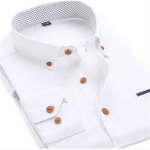 quality plus size professional men dress shirt long sleeve fashion moisture wicking slim fit soft business shirts men clothing fac220o, White;black
quality plus size professional men dress shirt long sleeve fashion moisture wicking slim fit soft business shirts men clothing fac220o, White;black
