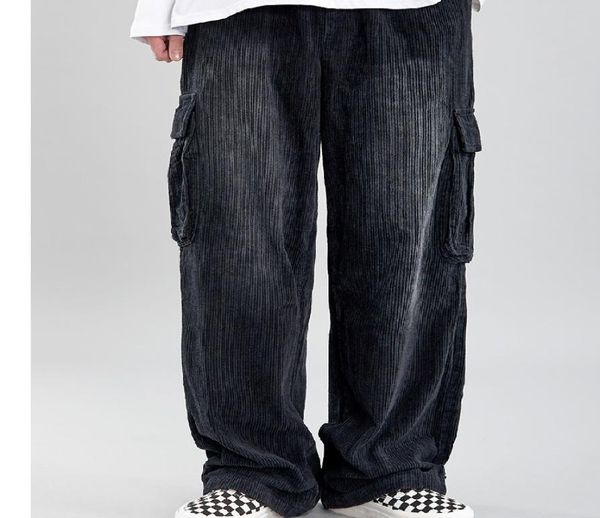 spring men casual corduroy cargo pants men slacks loose fit overalls pants with pockets men hip hop pant plus size m2xl8489437, Black
spring men casual corduroy cargo pants men slacks loose fit overalls pants with pockets men hip hop pant plus size m2xl8489437, Black