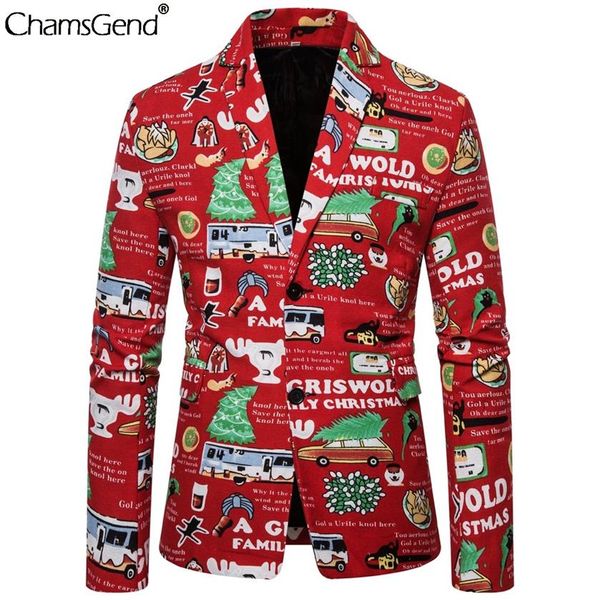 chamsgend christmas print suit jacket men casual coats mens slim fit long sleeve blazer men informal christmas party suit195n, White;black
chamsgend christmas print suit jacket men casual coats mens slim fit long sleeve blazer men informal christmas party suit195n, White;black