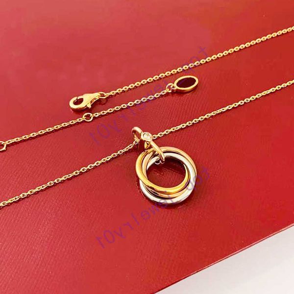 fashion new womens luxury designer necklace fashion three ring pendant necklace 18k gold jewelry holiday gift diamond, Silver
fashion new womens luxury designer necklace fashion three ring pendant necklace 18k gold jewelry holiday gift diamond, Silver