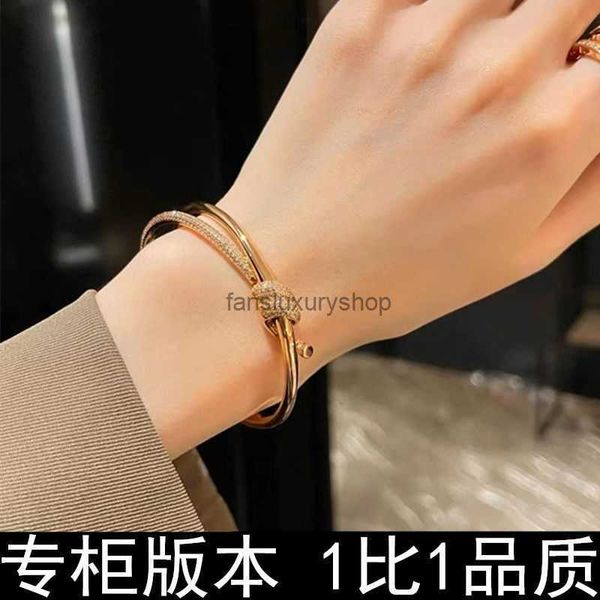 tiffanyss bracelet women's 2023 new diamond knot buckle sterling silver 18k rose gold bracelet, Black
tiffanyss bracelet women's 2023 new diamond knot buckle sterling silver 18k rose gold bracelet, Black