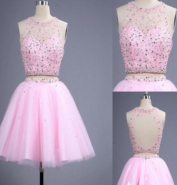2022 pink color homecoming dresses two pieces stones beaded sequins sheer neckline open back tulle short prom dress party go6468589, Blue;pink
2022 pink color homecoming dresses two pieces stones beaded sequins sheer neckline open back tulle short prom dress party go6468589, Blue;pink