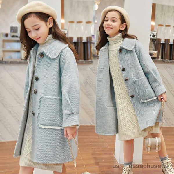 jackets eachin kids wool coats new thick casual outwear girl wool jackets children long overcoat fashion winter clothes for girls r230812, Blue;gray
jackets eachin kids wool coats new thick casual outwear girl wool jackets children long overcoat fashion winter clothes for girls r230812, Blue;gray