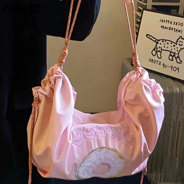 evening bags high-capacity crossbody bags trendy donut embroidery letter women pink handbags summer y2k aesthetic kawaii shoulder tote bag 2
evening bags high-capacity crossbody bags trendy donut embroidery letter women pink handbags summer y2k aesthetic kawaii shoulder tote bag 2