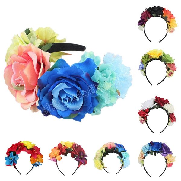 halloween simulation colorful peony flower headband butterfly mexican wreath crown party hair hoops headwear, Slivery;white
halloween simulation colorful peony flower headband butterfly mexican wreath crown party hair hoops headwear, Slivery;white