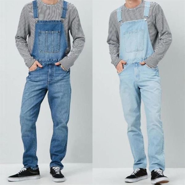 new fashion men's jeans overalls high street straight denim jumpsuits hip hop men cargo bib pants cowboy male jean dungarees251p, Blue
new fashion men's jeans overalls high street straight denim jumpsuits hip hop men cargo bib pants cowboy male jean dungarees251p, Blue