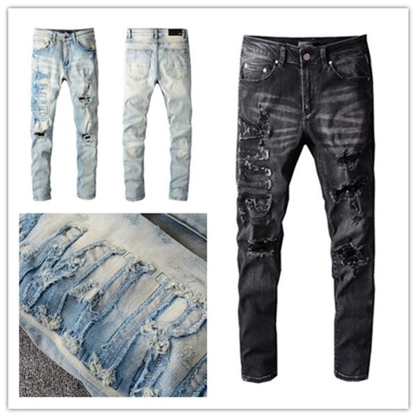 luxurys designer mens jeans latest listing strips letter denim pants fashion ripped casual homme male hole trousers size w29-40187e, Blue
luxurys designer mens jeans latest listing strips letter denim pants fashion ripped casual homme male hole trousers size w29-40187e, Blue