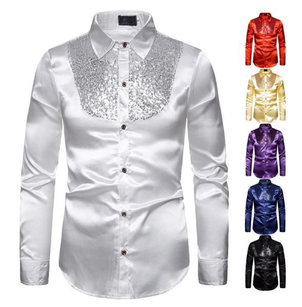 fashion men039s shirts sequin design performance nightclub lapel long sleeve shirt3571056, White;black
fashion men039s shirts sequin design performance nightclub lapel long sleeve shirt3571056, White;black