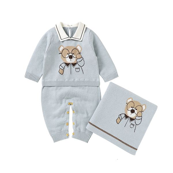 rompers baby rompers long sleeve turtle neck knitted born infant boy gentlemen jumpsuit outfit toddler kids cotton playsuit 230811, Blue
rompers baby rompers long sleeve turtle neck knitted born infant boy gentlemen jumpsuit outfit toddler kids cotton playsuit 230811, Blue