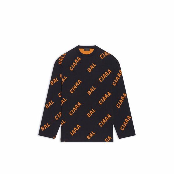 2023s men's plus size autumn/winter pullover sweater letter jacquard classic style 13c33, Black;brown
2023s men's plus size autumn/winter pullover sweater letter jacquard classic style 13c33, Black;brown