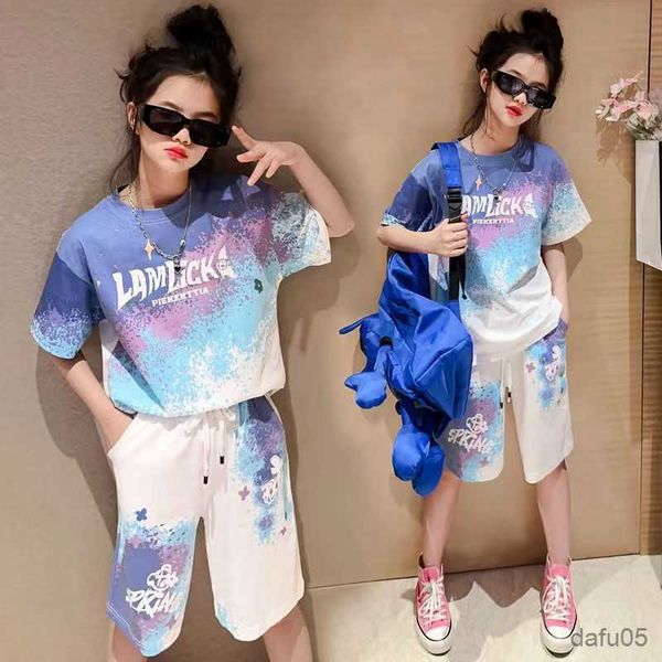 clothing sets tie dye summer big kids baby tall girls clothes t-shirt+ shorts for years old 150cm 160cm height r230812, White
clothing sets tie dye summer big kids baby tall girls clothes t-shirt+ shorts for years old 150cm 160cm height r230812, White