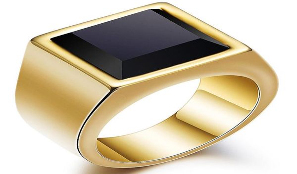 mens black onyx ring stainless steel square agate signet rings for men pinky thumb band dad father jewelry gift anillos de hombre2042852, Golden;silver
mens black onyx ring stainless steel square agate signet rings for men pinky thumb band dad father jewelry gift anillos de hombre2042852, Golden;silver