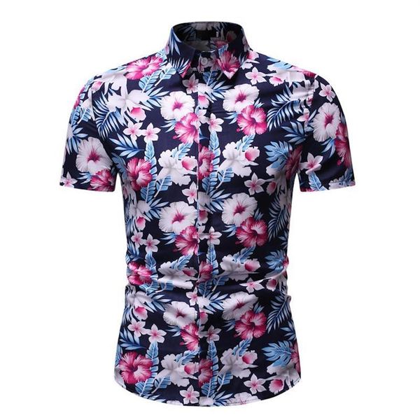 summer dress shirt men flower short sleeve hawaiian style social for casual floral blouse men's shirts267s, White;black
summer dress shirt men flower short sleeve hawaiian style social for casual floral blouse men's shirts267s, White;black