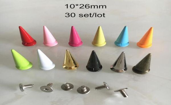 colorful rivet stud spikes 10x26mmzinc alloy metal bullet pointed studsdiy leather craft accessoriesredgreenbronze30 set7146777, Black
colorful rivet stud spikes 10x26mmzinc alloy metal bullet pointed studsdiy leather craft accessoriesredgreenbronze30 set7146777, Black