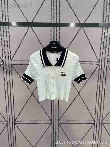 women's tanks & camis designer 23 spring/summer new letter bead embroidery splice short sleeve knitted fresh and casual versatile wm9r, White
women's tanks & camis designer 23 spring/summer new letter bead embroidery splice short sleeve knitted fresh and casual versatile wm9r, White