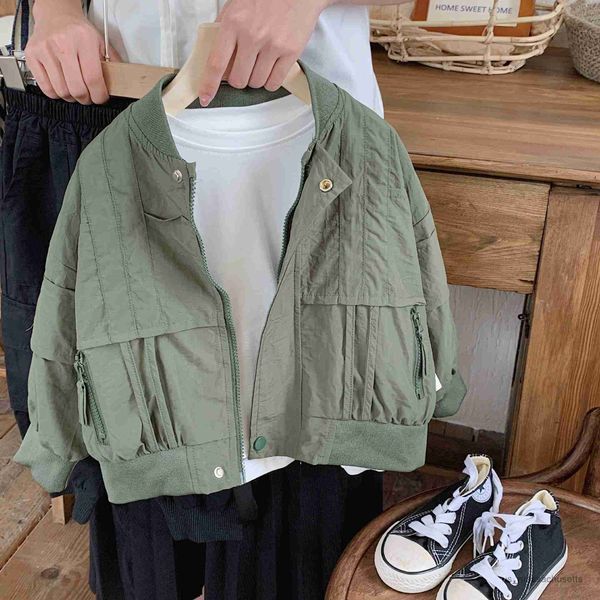 jackets kids' overcoat 2023 autumn new product internet celebrity boy handsome flight jacket workwear trendy r230812, Blue;gray
jackets kids' overcoat 2023 autumn new product internet celebrity boy handsome flight jacket workwear trendy r230812, Blue;gray