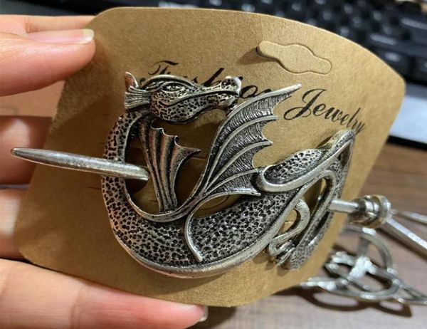 whole viking retro alloy hair pin dragon hair clip classical hairpin barrette hair accessories national wind headweard 06806383522, Brown 
whole viking retro alloy hair pin dragon hair clip classical hairpin barrette hair accessories national wind headweard 06806383522, Brown