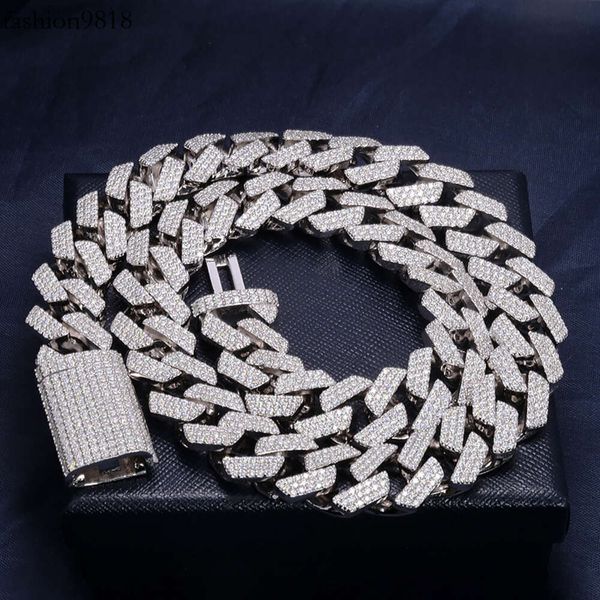 hip hop jewelry heavy miami cuban link chain sterling sier iced out vvs moissanite diamond cuban necklace bracelet, Silver
hip hop jewelry heavy miami cuban link chain sterling sier iced out vvs moissanite diamond cuban necklace bracelet, Silver