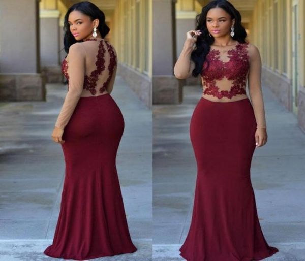 2019 modest dresses evening wear elegant arabic dress sheer lace applique jewel long sleeve burgundy mermaid chiffon celebrit5882722, Black;red
2019 modest dresses evening wear elegant arabic dress sheer lace applique jewel long sleeve burgundy mermaid chiffon celebrit5882722, Black;red
