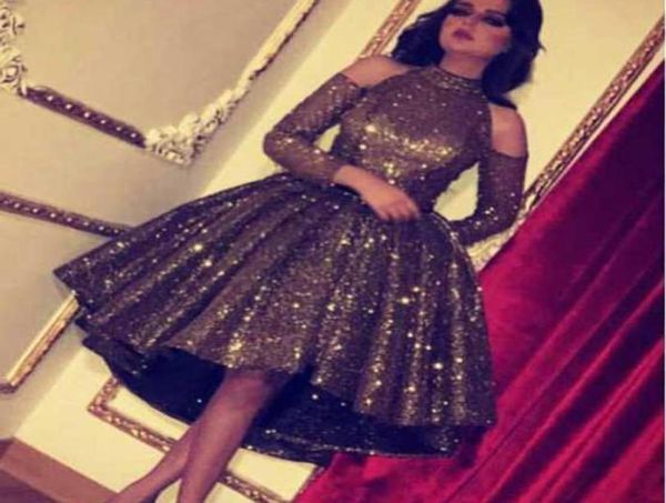 bling bling black sequin short prom dresses high neck long sleeve cocktail party gowns homecoming dresses custom made3863770
bling bling black sequin short prom dresses high neck long sleeve cocktail party gowns homecoming dresses custom made3863770