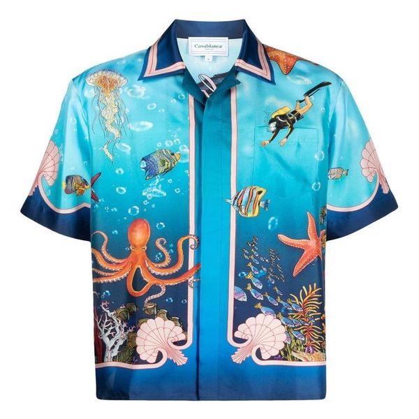 2023ss casablanca hawaii shirt men designer button up shirts sea creature print shirts casablanc polos203a, White;black
2023ss casablanca hawaii shirt men designer button up shirts sea creature print shirts casablanc polos203a, White;black